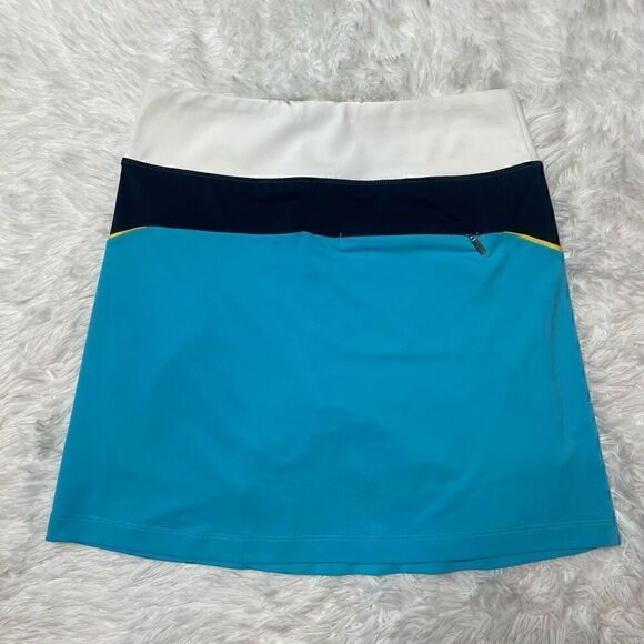 Cutter and Buck Drytec 50 Tennis Skirt Skort Size Small Blue Built in Shorts Poc - Picture 4 of 8